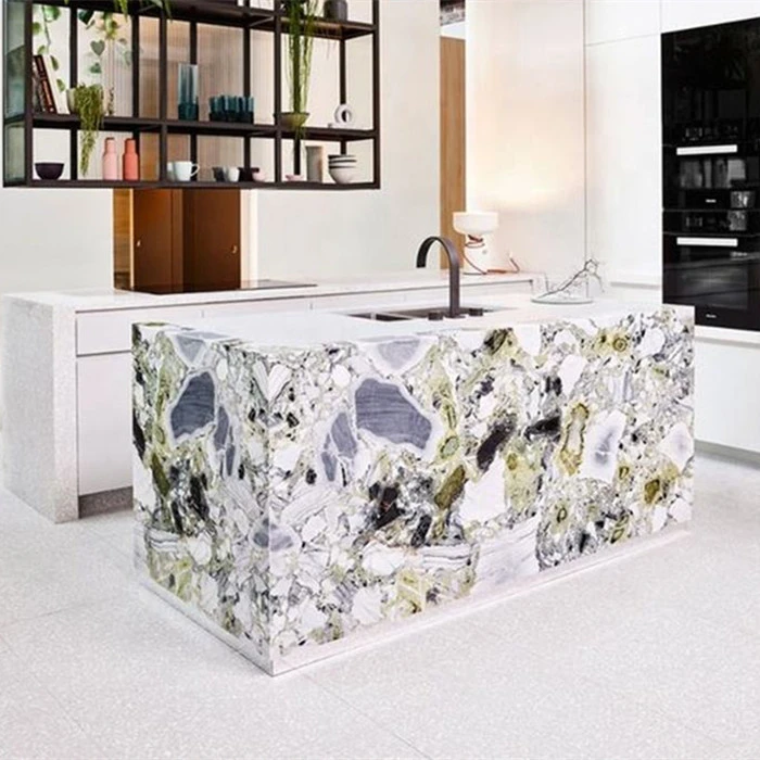 Natural Ice Jade Marble Countertops