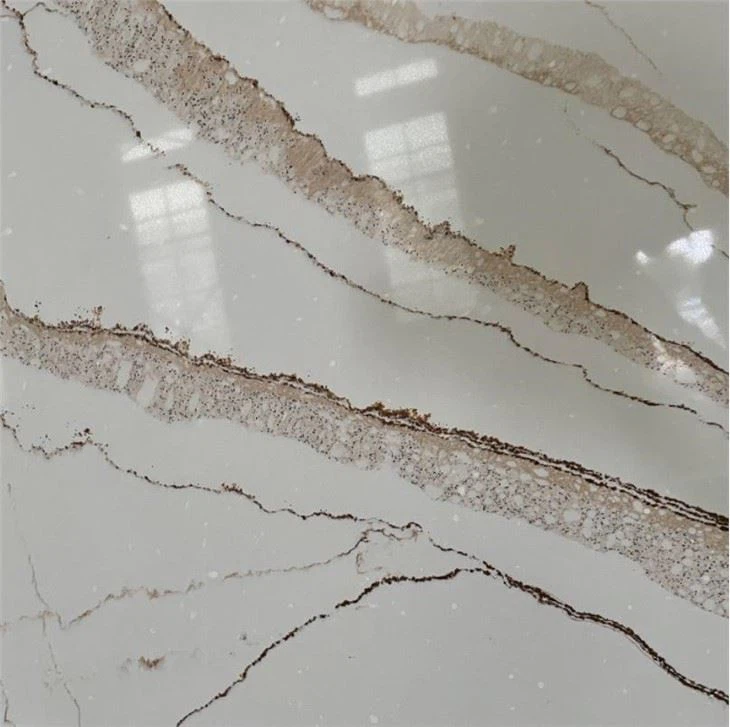 Calacatta Gold Quartz S Pěknými žilkami