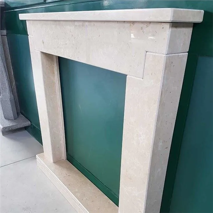 Crema Nuova Marble Fireplace