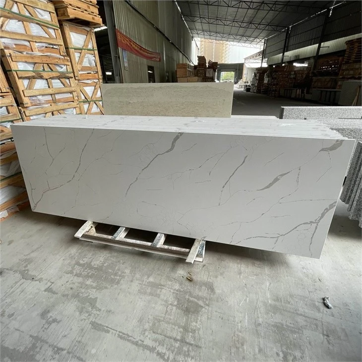Calacatta Quartz Kitchen Countertop