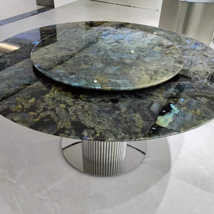 Labrador Antique Blue Granite Stone For Dinner Table