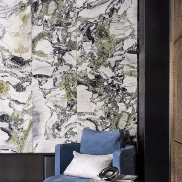 Ice Jade Marble Green Color for Wall Design