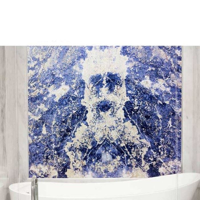 Sodalite Blue luxury stone background interior