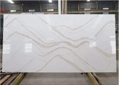 Calacatta Gold Quartz Slab 1105M