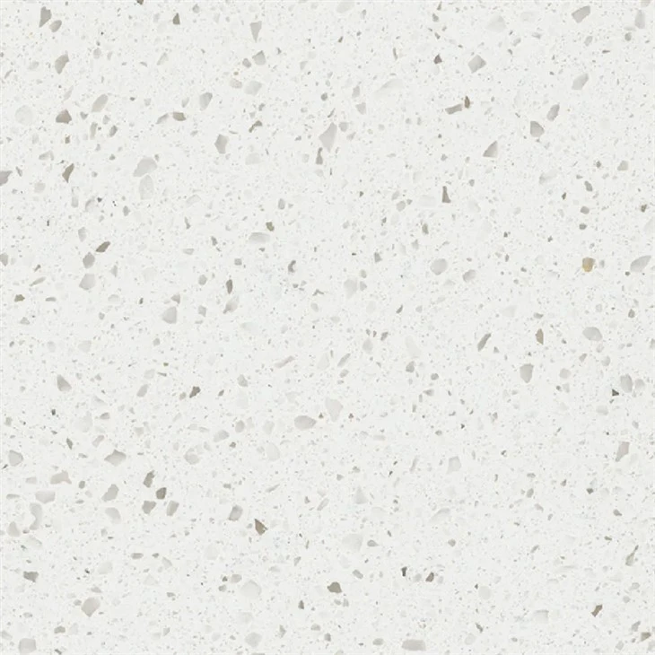 China white quartz slab
